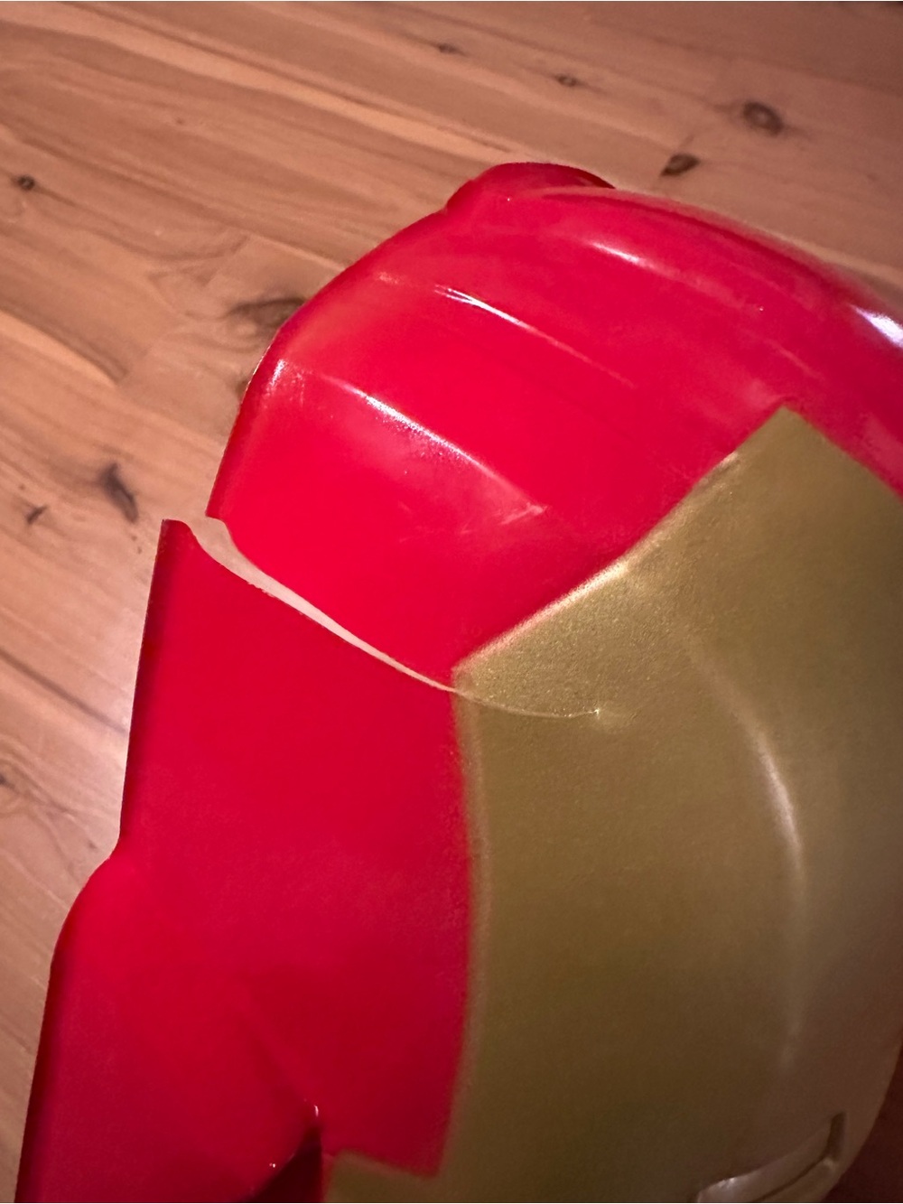 Kids Red and Gold Ironman Costume with Mask - Picture 3 of 5